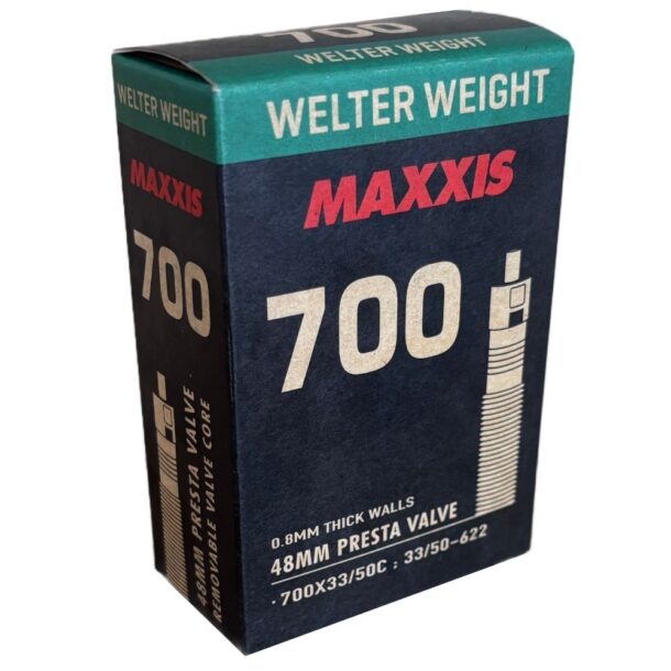 Maxxis Tube Welter Weight 700 x 33-50c RVC Presta Valve 48mm