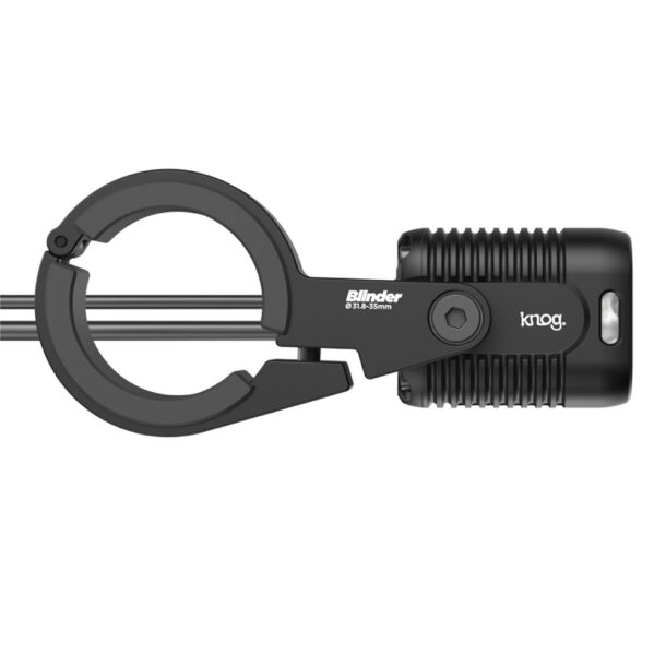 KN13335203 Knog Blinder X 1800 Front Bike Light with Remote, Battery and Bike/Helmet Mounts