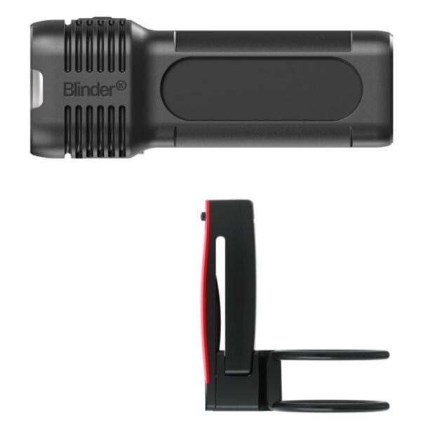 KN13384203 Knog Blinder 400 Front and Plus Rear Bike Light Set