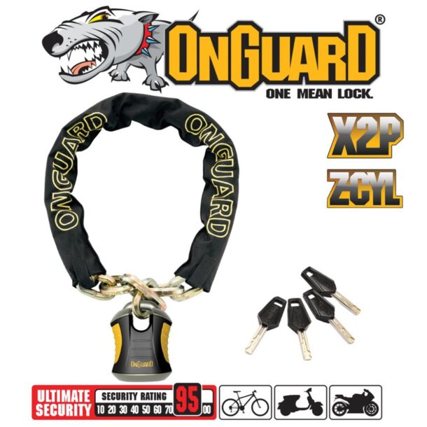 OnGuard 8017 Beast Bike Chain Lock