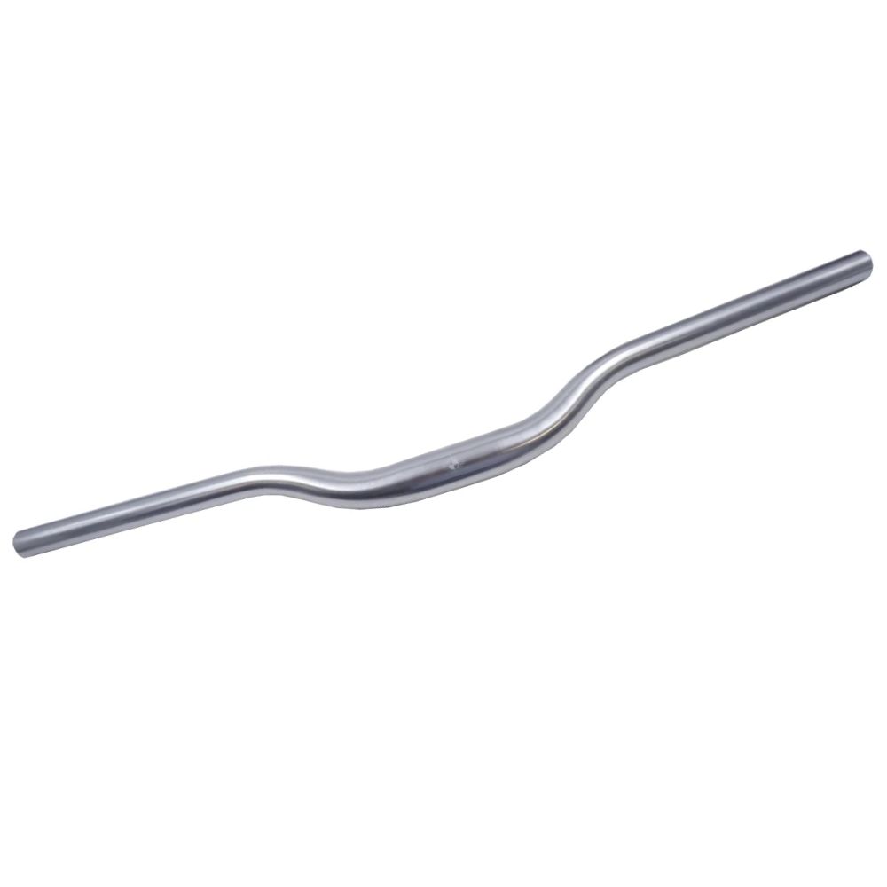 X-Tech 6061 Alloy Riser Handlebars Chrome Silver 25.4 x 660mm (30mm Rise) X-Tech 6061 Alloy Riser Handlebars Chrome Silver 25.4 x 660mm (30mm Rise) - Image 2