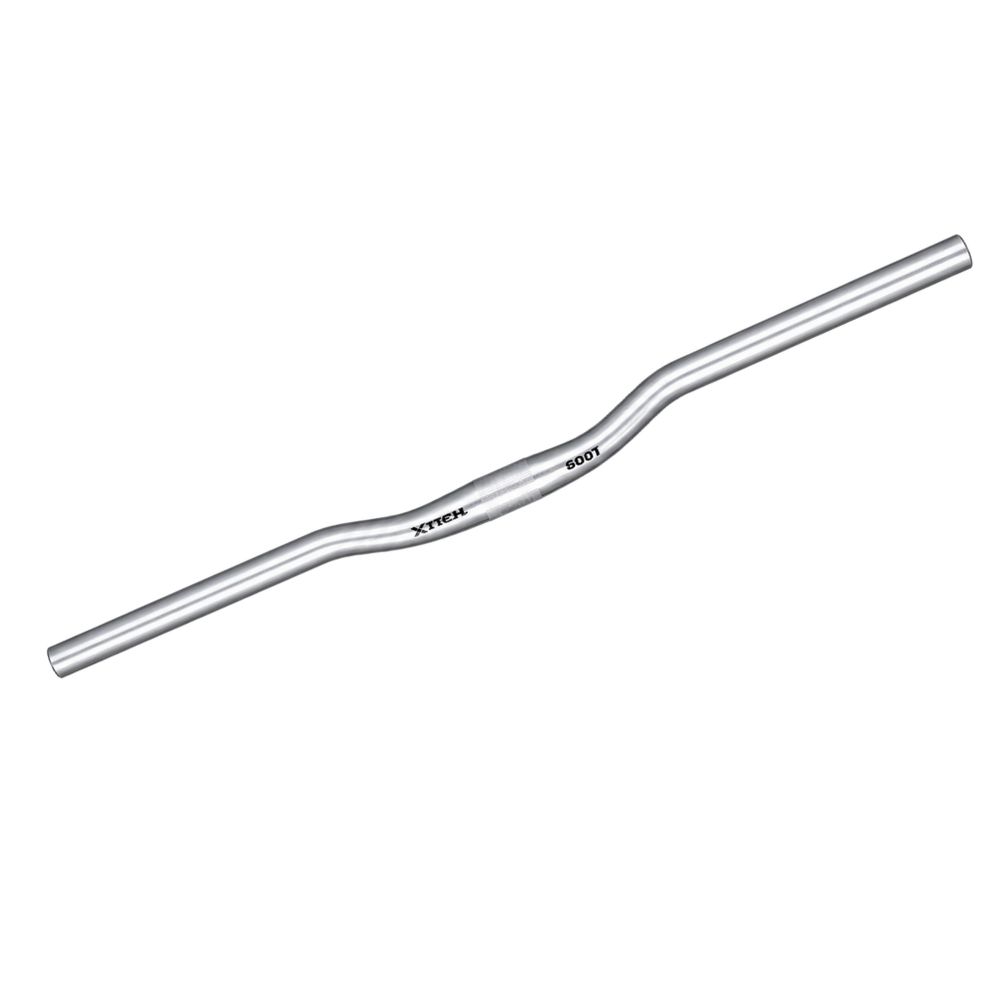 X-Tech 6061 Alloy Riser Handlebars Chrome Silver 25.4 x 660mm (30mm Rise) X-Tech 6061 Alloy Riser Handlebars Chrome Silver 25.4 x 660mm (30mm Rise)