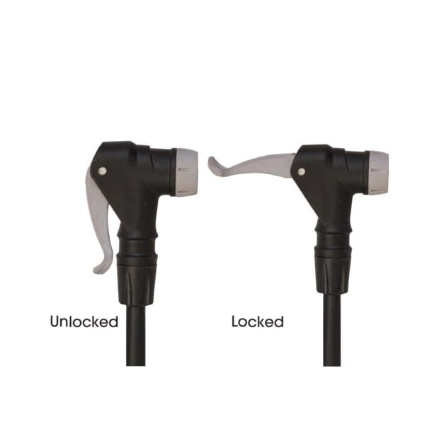 AJGFPCV Page 04 Azur Floor Pump Clever Valve with Jumbo Gauge