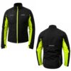 Azur Graphite Cycling Outer Layer Wind Jacket - Black/Neon Yellow Azur Graphite Cycling Outer Layer Wind Jacket Black Neon Yellow both angles Azur Graphite Cycling Outer Layer Wind Jacket - Black/Neon Yellow