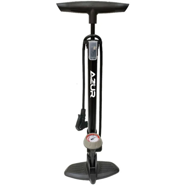 Azur Floor Pump SP60 Smart Valve Head - Black