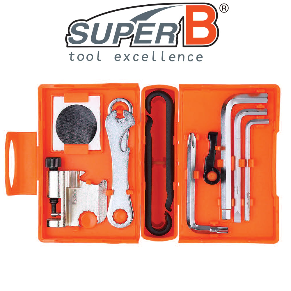 Super-B TB1180 Mini Tool Bicycle Box Set 26 Piece Super-B TB1180 Mini Tool Bicycle Box Set 26 Piece