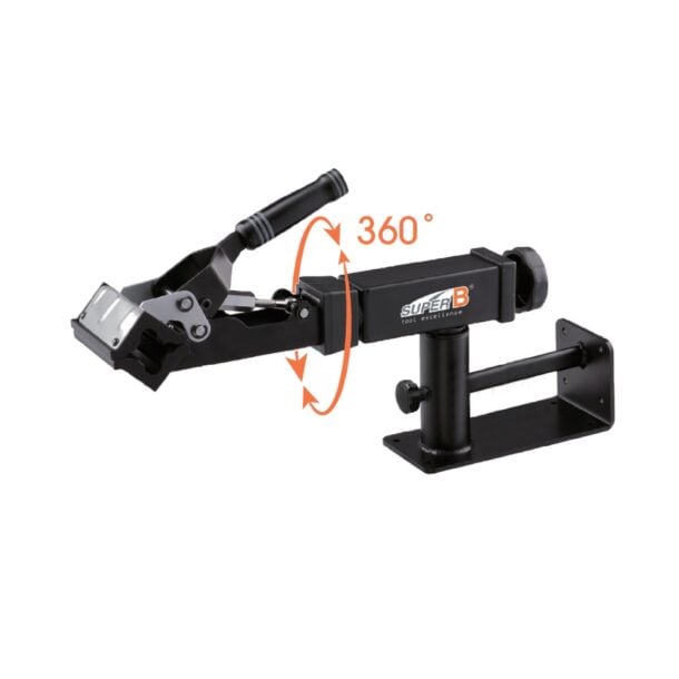 Super-B TBWS35 Two-in-One Wall and Bench Mount Bike Work Stand