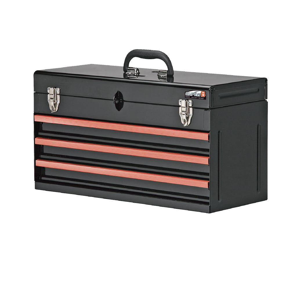 SuperB Premium 3 Drawer Chest 53 Piece Bicycle Tool Set SuperB Premium 3 Drawer Chest 53 Piece Bicycle Tool Set