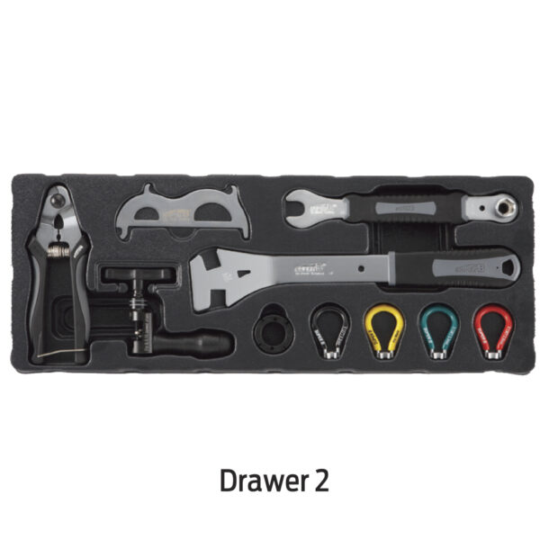 SuperB Premium 3 Drawer Chest 53 Piece Bicycle Tool Set SuperB Premium 3 Drawer Chest 53 Piece Bicycle Tool Set