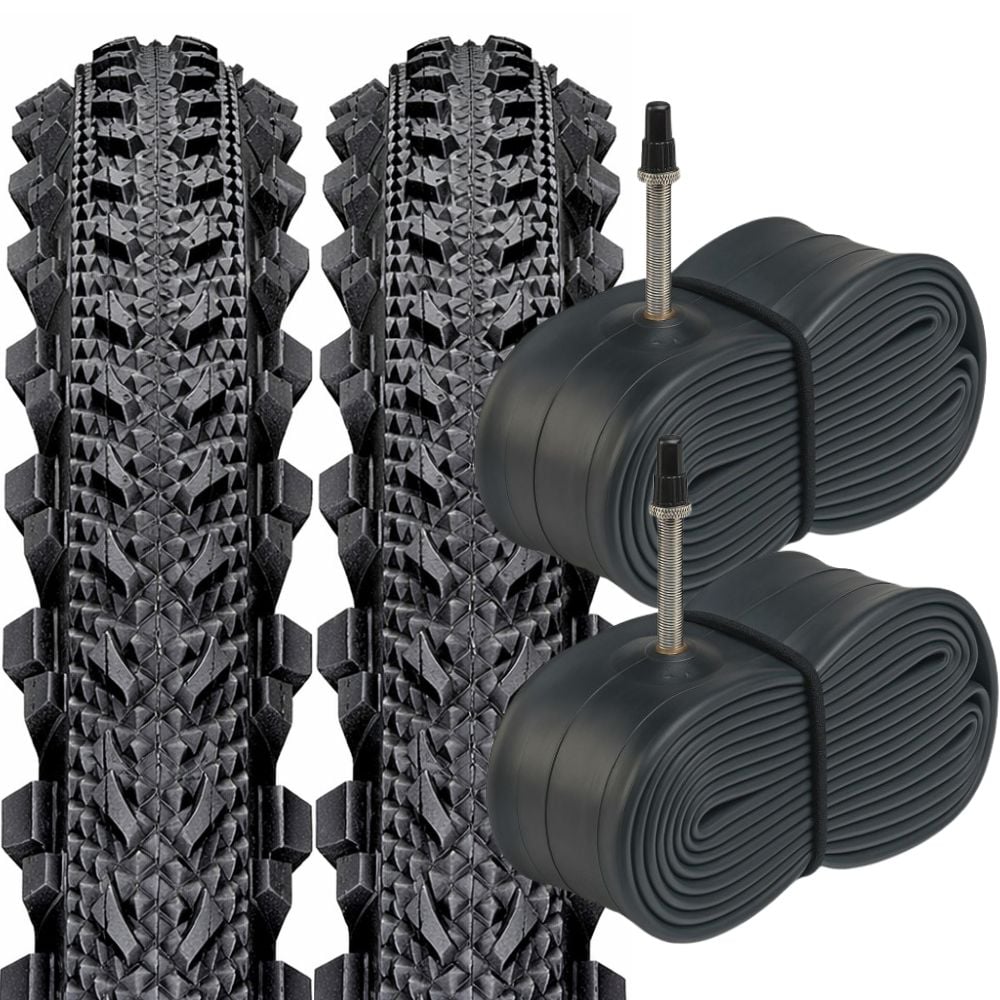Innova Value Bundle of 2 Dual Tread Tyres 26 x 2.00 (54-559) and 2 Thorn Resistant Inner Tubes 33mm Presta Innova Value Bundle of 2 Dual Tread Tyres 26 x 2.00 (54-559) and 2 Thorn Resistant Inner Tubes 33mm Presta