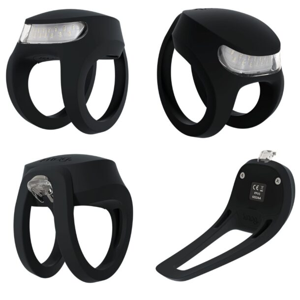 Knog Frog Bike Light different angles Knog Frog Bike Light