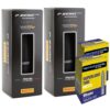 Pirelli Value Bundle of 2 P Zero Race 4S Road Tyres 700 x 26c (26-622) and 2 Freedom Superlight Tubes 60mm Presta RVC