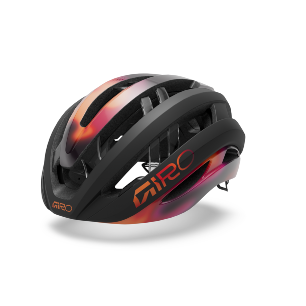 Giro Aries Spherical MIPS Road Helmet – Black/Orange