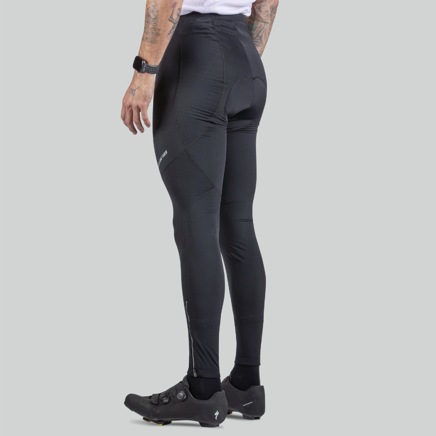 Bellwether Men's Thermaldress Padded Cycling Tights - Black Bellwether Men's Thermaldress Padded Cycling Tights - Black