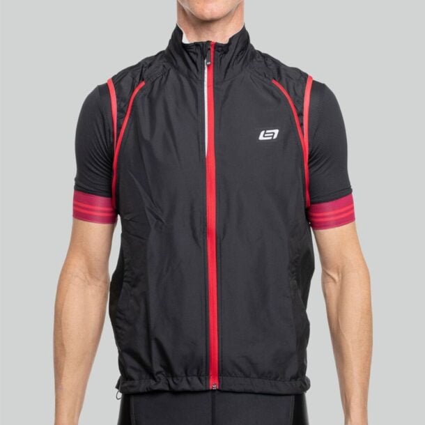 Bellwether Velocity Convertible Cycling Jacket - Black