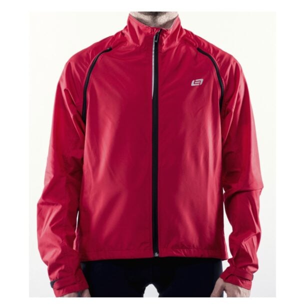 Bellwether Velocity Convertible Cycling Jacket - Red