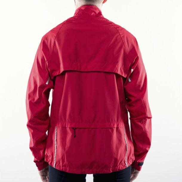 Bellwether Velocity Convertible Cycling Jacket - Red