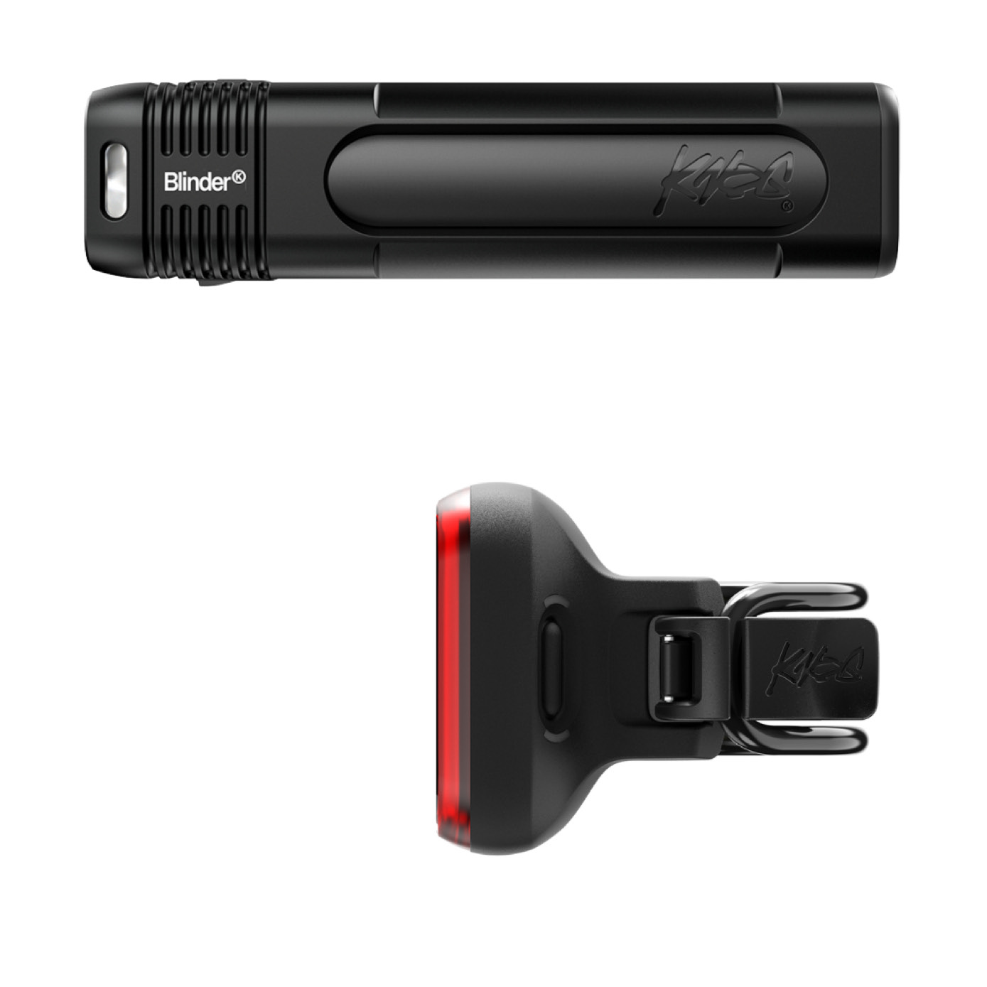 Knog Blinder 900 Front and Square 100 Rear Bike Light Set Knog Blinder 900 Front and Square 100 Rear Bike Light Set