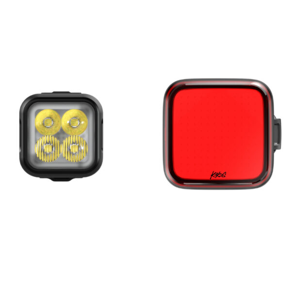 Knog Blinder 900 Front and Square 100 Rear Bike Light Set Knog Blinder 900 Front and Square 100 Rear Bike Light Set