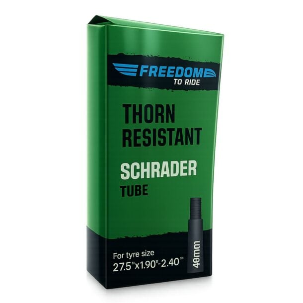 Freedom 27.5 x 1.90-2.40 Thorn Resistant Tube Schrader Valve
