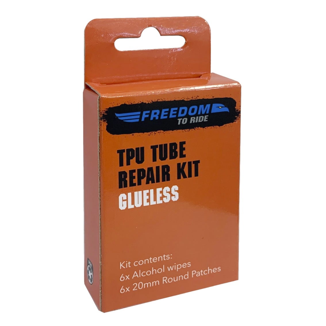 Freedom TPU Tube Repair Kit Glueless Patches (Set of 6) Freedom TPU Tube Repair Kit Glueless Patches (Set of 6)