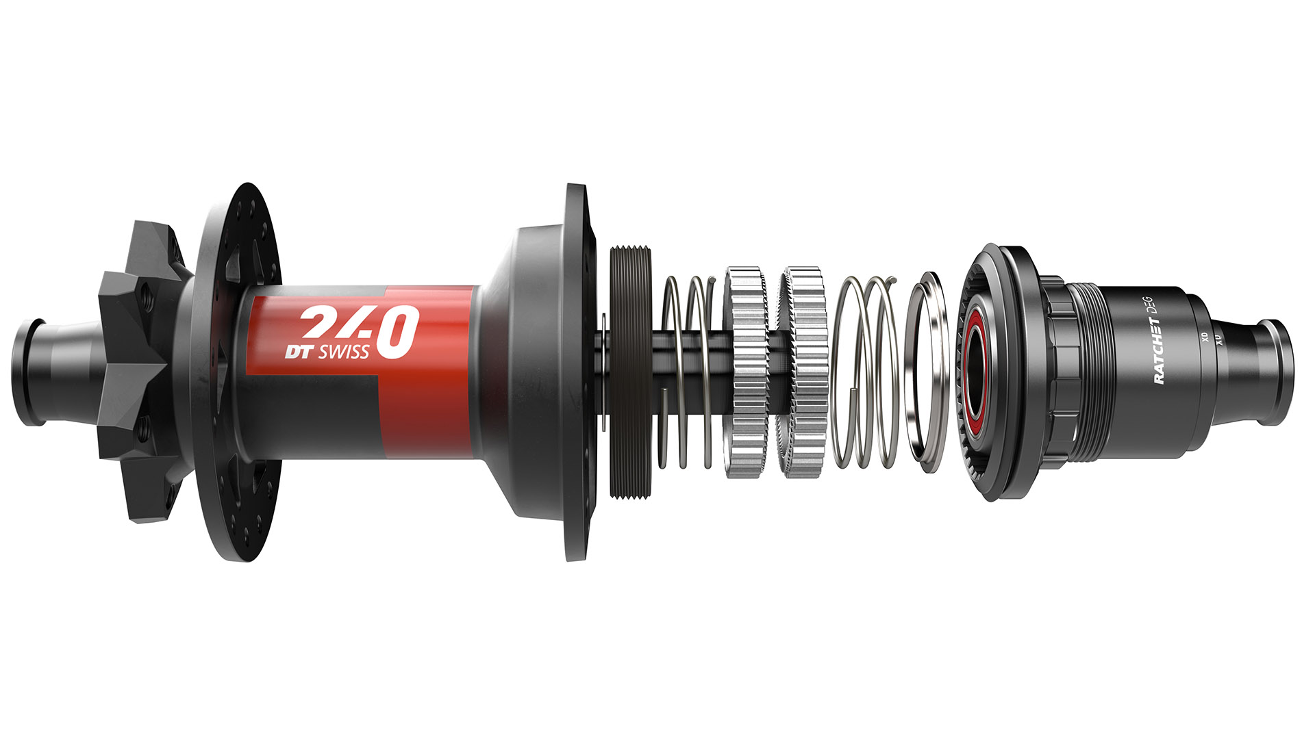 DT Swiss 240 DEG Rear Hub | Ratchet DEG 90T | MTB | SRAM XD DT Swiss 240 DEG Rear Hub | Ratchet DEG 90T | MTB | SRAM XD - Image 6