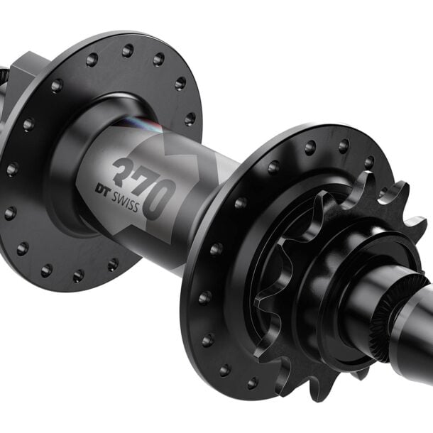 DT Swiss 370 Dirt Jump Rear Hub | 135x10mm | 6-Bolt | 32h | Single Speed