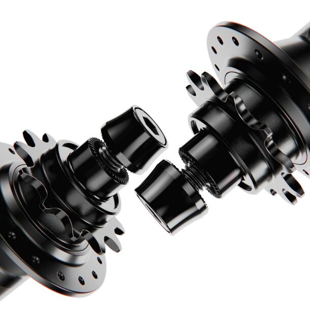DTH37DJ R 001 3 DT Swiss 370 Dirt Jump Rear Hub | 135x10mm | 6-Bolt | 32h | Single Speed