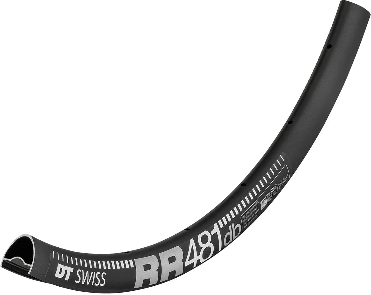DT Swiss RR 481 Disc Road Rim | 700C | 22mm Internal | 24h | Black DT Swiss RR 481 Disc Road Rim | 700C | 22mm Internal | 24h | Black - Image 2