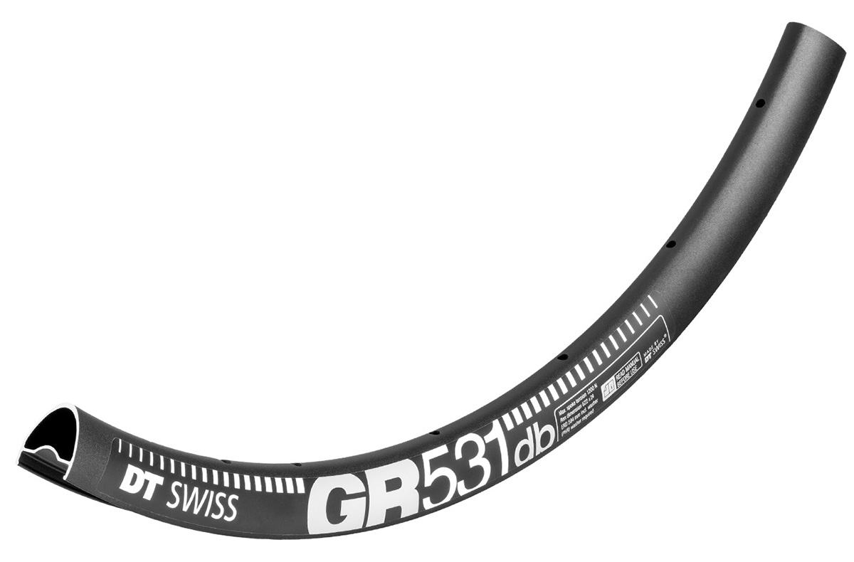 DT Swiss GR 531 Gravel Rim | 24mm Internal | 24h | Black DT Swiss GR 531 Gravel Rim | 24mm Internal | 24h | Black - Image 3