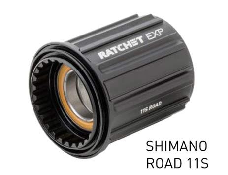 DT Swiss Shimano 11s Road SL Freehub Body for Ratchet EXP Hubs - Ceramic Bearings | HWRCBL00S2726S