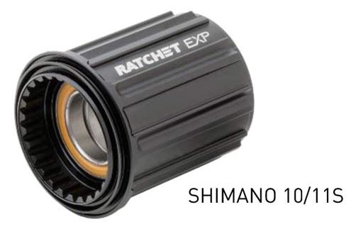 DT Swiss Shimano HG MTB Freehub Body for Ratchet EXP Hubs - Ceramic Bearings | HWRCBL00S3419S