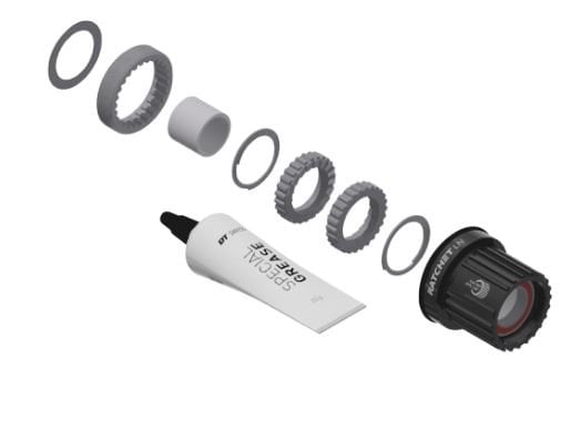 DT Swiss 3-Pawl to Ratchet LN Upgrade Kit | Shimano Microspline Alloy | HXYXXX00N3770S