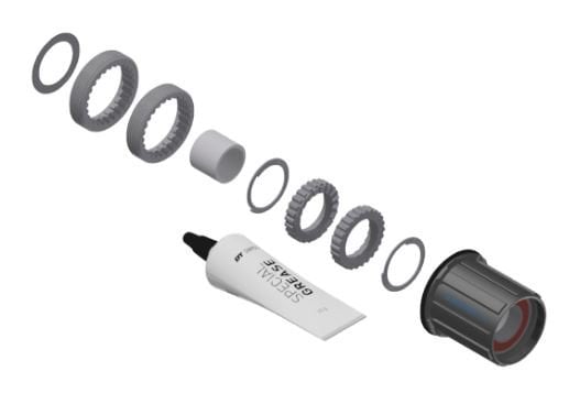 DT Swiss 3-Pawl to Ratchet LN Upgrade Kit | Shimano HG Steel | HXYXXX00N5970S