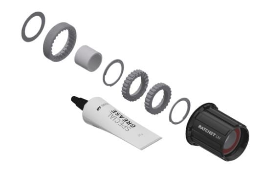 DT Swiss 3-Pawl to Ratchet LN Upgrade Kit | Shimano 11s Road Alloy | HXYXXX00N7689S