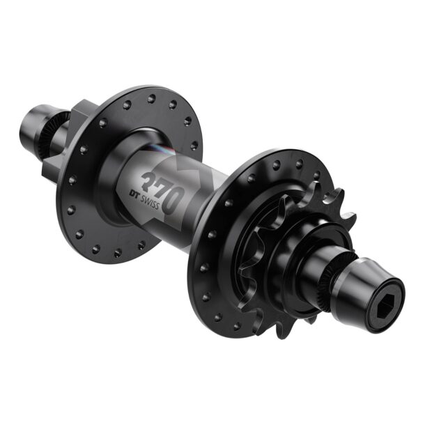 DT Swiss 370 Dirt Jump Rear Hub | 135x10mm | 6-Bolt | 32h | Single Speed