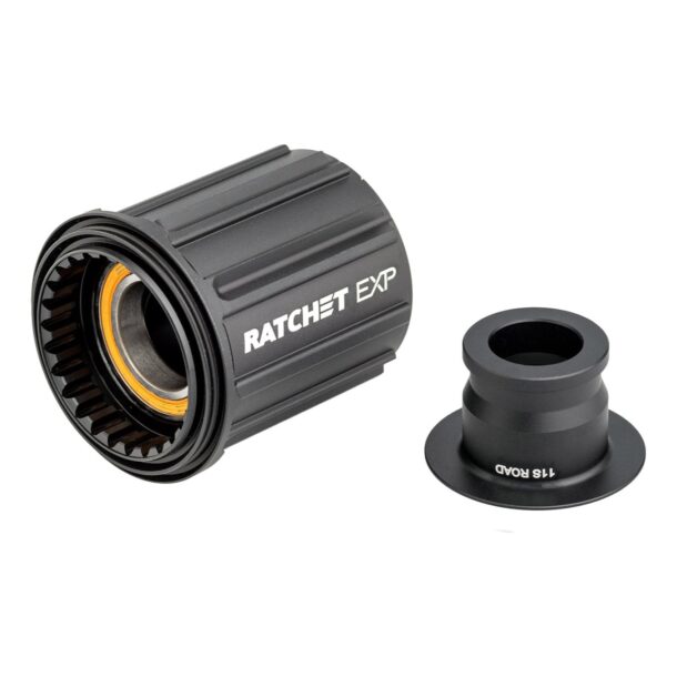 DT Swiss Shimano 11s Road Freehub Body Kit for Ratchet EXP Hubs - Ceramic Bearings | 12mm thru axle | HWYCBL00S5380S