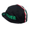 7 Eleven Cycling Cap Black rear view 7-Eleven Cycling Cap (Black) | Made in Italy
