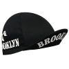 Brooklyn Cycling Cap – New York City Design (Black) – Made in Italy Brooklyn City Cycling Cap Black Brooklyn Cycling Cap – New York City Design (Black) – Made in Italy