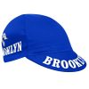Brooklyn City Cycling Cap Blue Front Brooklyn Cycling Cap – New York City Design (Blue) | Made in Italy