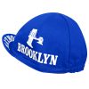 Brooklyn City Cycling Cap Blue Rear Brooklyn Cycling Cap – New York City Design (Blue) | Made in Italy