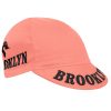Brooklyn City Cycling Cap Pink Front Brooklyn Cycling Cap – New York City Design (Pink) | Made in Italy