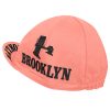 Brooklyn City Cycling Cap Pink Rear Brooklyn Cycling Cap – New York City Design (Pink) | Made in Italy