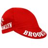 Brooklyn City Cycling Cap Red Front Brooklyn Cycling Cap – New York City Design (Red) | Made in Italy