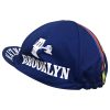 Brooklyn Cycling Cap World Champion Blue rear Brooklyn Cycling Cap – World Champion (Blue) | Made in Italy