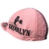 Brooklyn Cycling Cap World Champion Pink rear Brooklyn Cycling Cap – World Champion (Pink) | Made in Italy