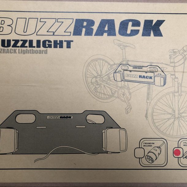 Buzzrack Buzzlight Number Plate Holder with Lights Buzzrack Buzzlight Number Plate Holder
