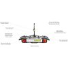 Buzzrack Buzzybee Towball Mount with Platform – 2 Bike Carrier
