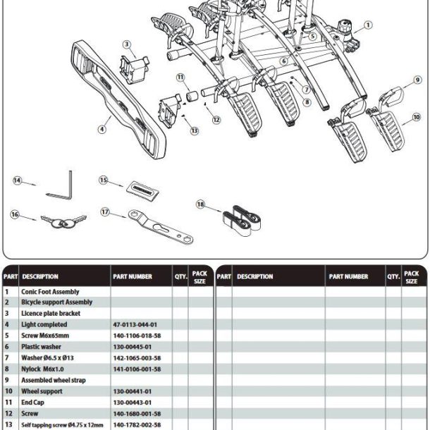Buzzrack Buzzybee Towball Mount with Platform - 2 Bike Carrier Buzzrack Buzzybee Towball Mount with Platform – 2 Bike Carrier