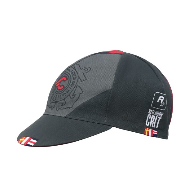 Cinelli Brooklyn Navy Yard Cycling Cap Grey/Red